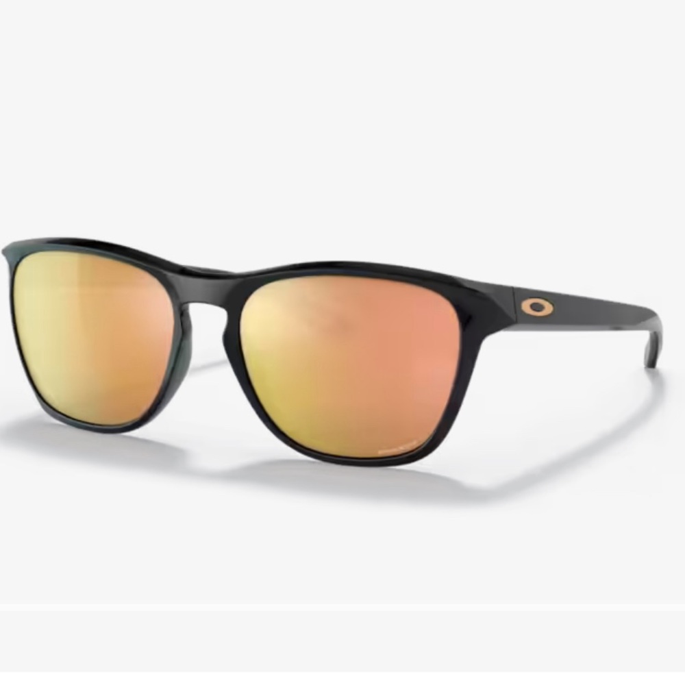 Oakley Manorburn sunglasses with polarized Prizm rose gold lenses